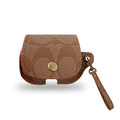 Leather Coach AirPods 3rd Generation Case Brown-CC231215