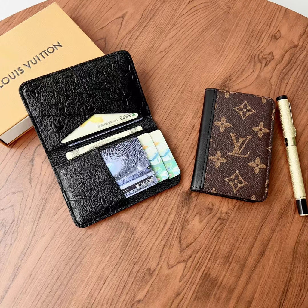 Elegant Lou Checkered & Monogram Wallets