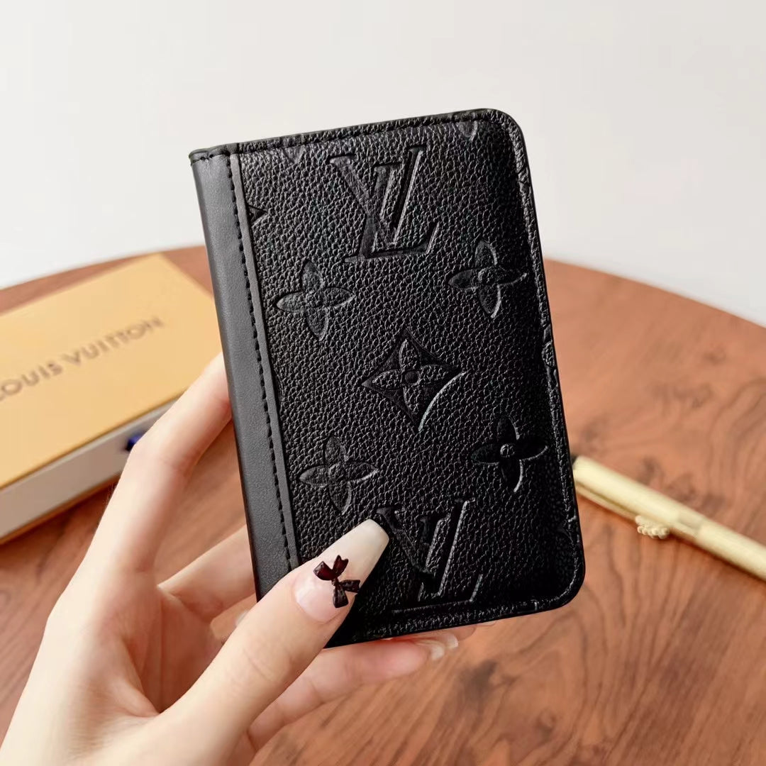 Elegant Lou Checkered & Monogram Wallets