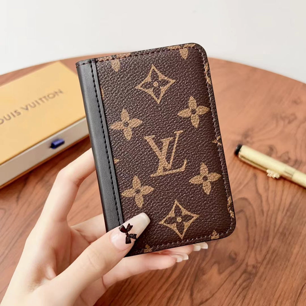 Elegant Lou Checkered & Monogram Wallets