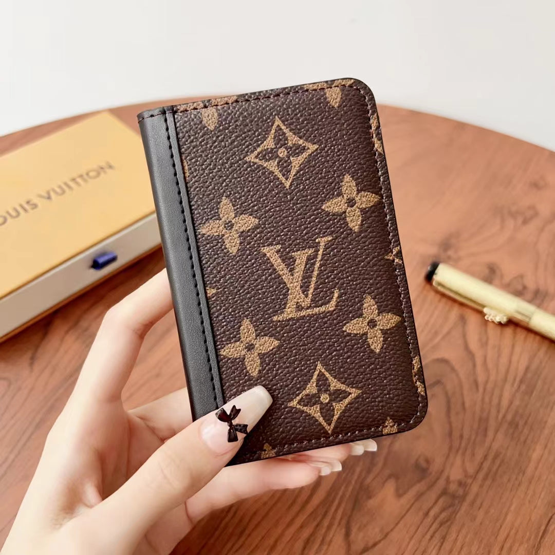 Elegant Lou Checkered & Monogram Wallets