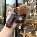 Bear Ball Pendant Keychain