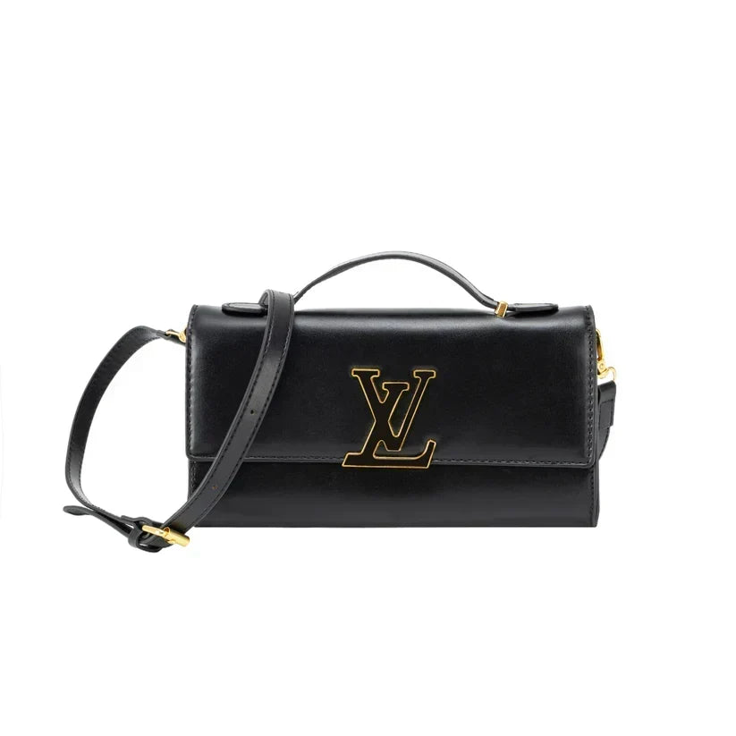 Luxe Texture Leather Handbag
