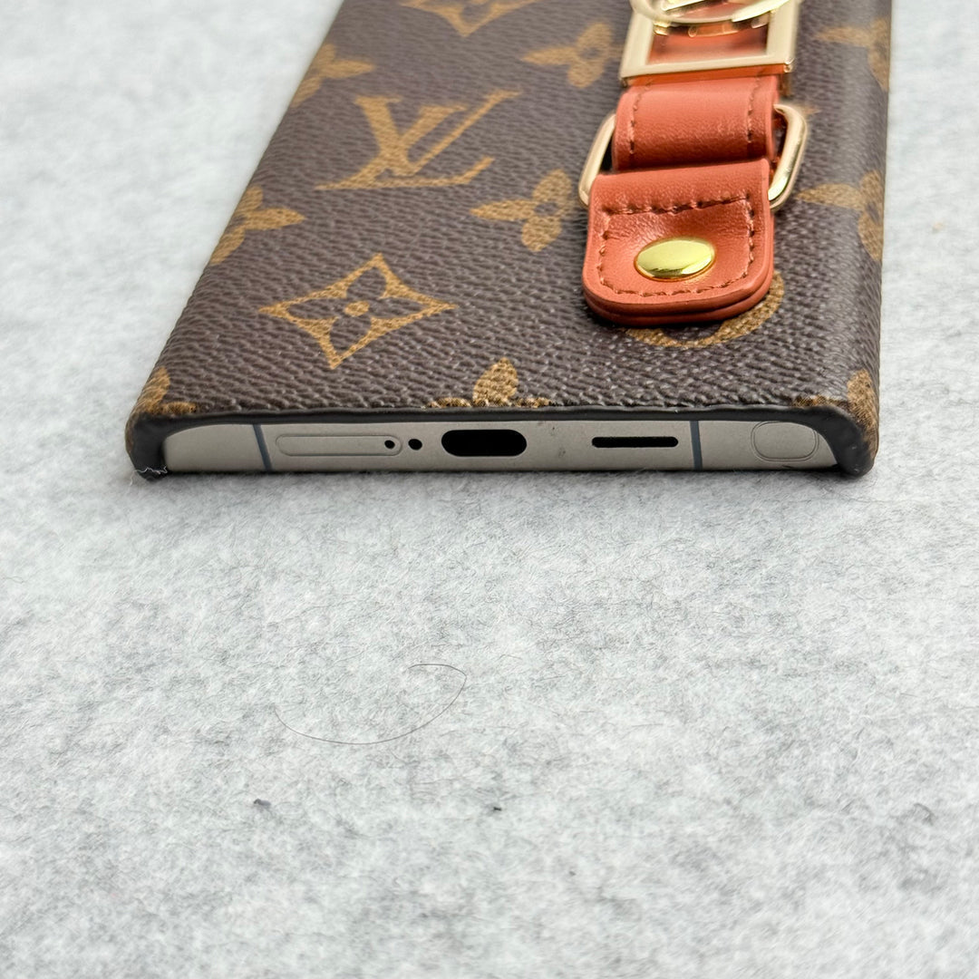 LUXURY BRAND STRAP HOLDER CASE FOR SAMSUNG GALAXY